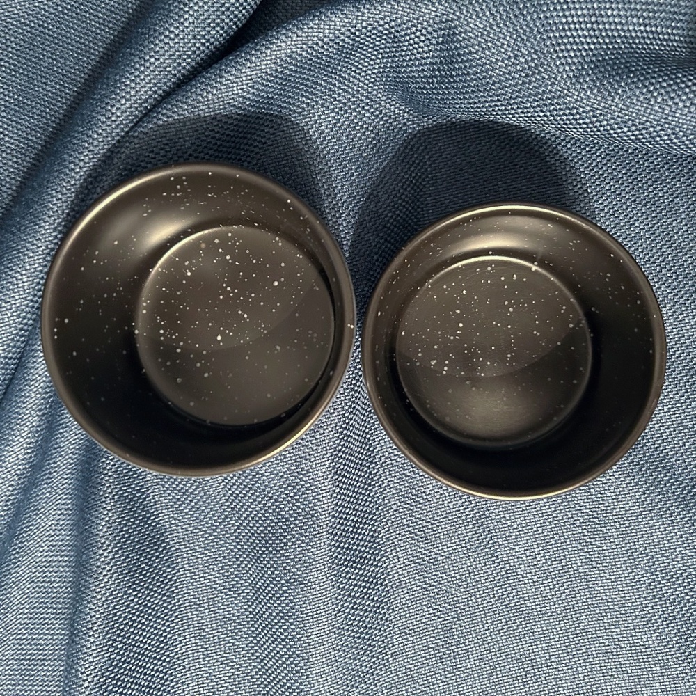 BergHOFF GEM Stoneware Set of 2 Ramekins w Enamel Coating 4.25” Belgium - Picture 4 of 7